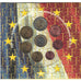FRANCE, 1 Cent to 2 Euro, 2000, MS(65-70)