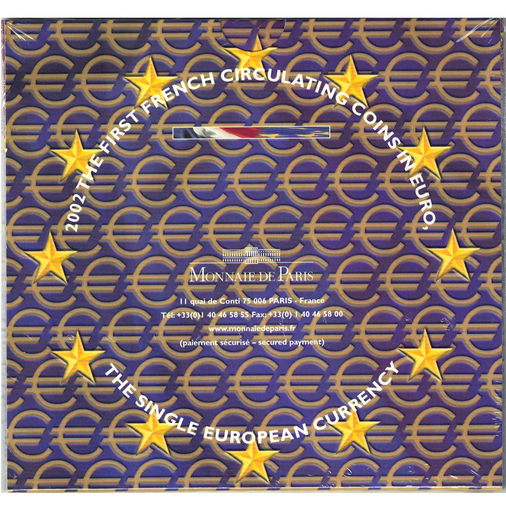 Francia, Euro-Set, 2002, FDC, Sin información
