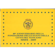 Vaticano, Benedict XVI, Set 1 ct. - 2 Euro, Prueba, 2009, Rome, Sin