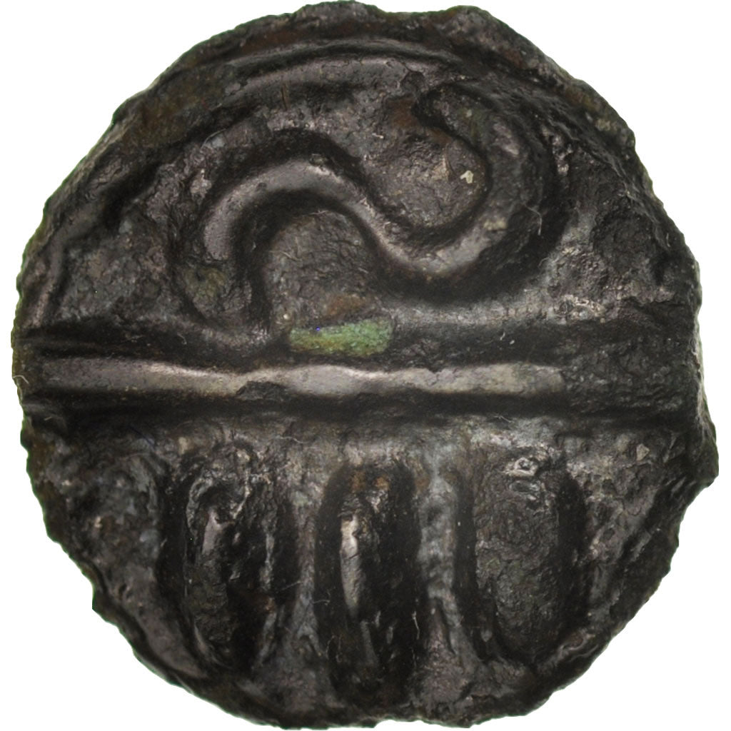 Coin, Aulerci Eburovices, Potin, AU(55-58), Potin, Delestrée:S535C