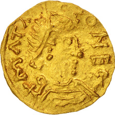 Frankreich, IVSEF moneyer, Triens, ca. 6th-7th centuries, Mâcon, Gold, VZ