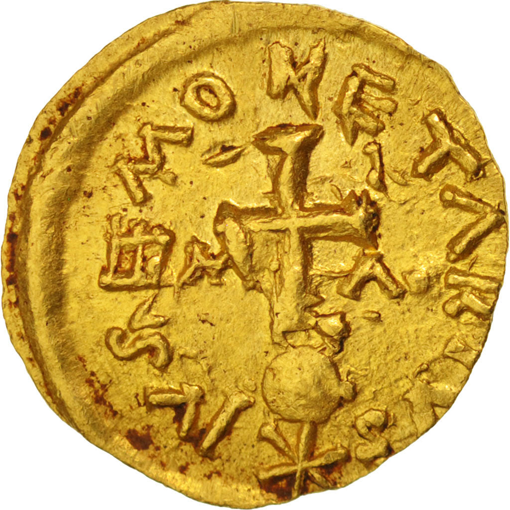 France, IVSEF moneyer, Triens, ca. 6th-7th centuries, Mâcon, Gold, AU(55-58)
