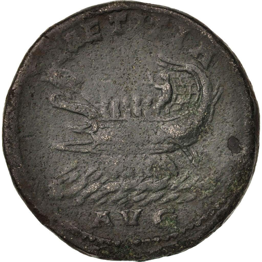 Moneda, Postumus, Double Sestertius, Trier, MBC, Bronce, RIC:143