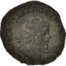 Coin, Postumus, Double Sestertius, Trier, AU(50-53), Bronze, RIC:143