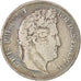 France, Louis-Philippe, 5 Francs, 1834, Toulouse, VF(20-25), Silver, KM:749.9