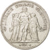 Coin, France, Hercule, 5 Francs, 1876, Bordeaux, VF(30-35), Silver, KM:820.2