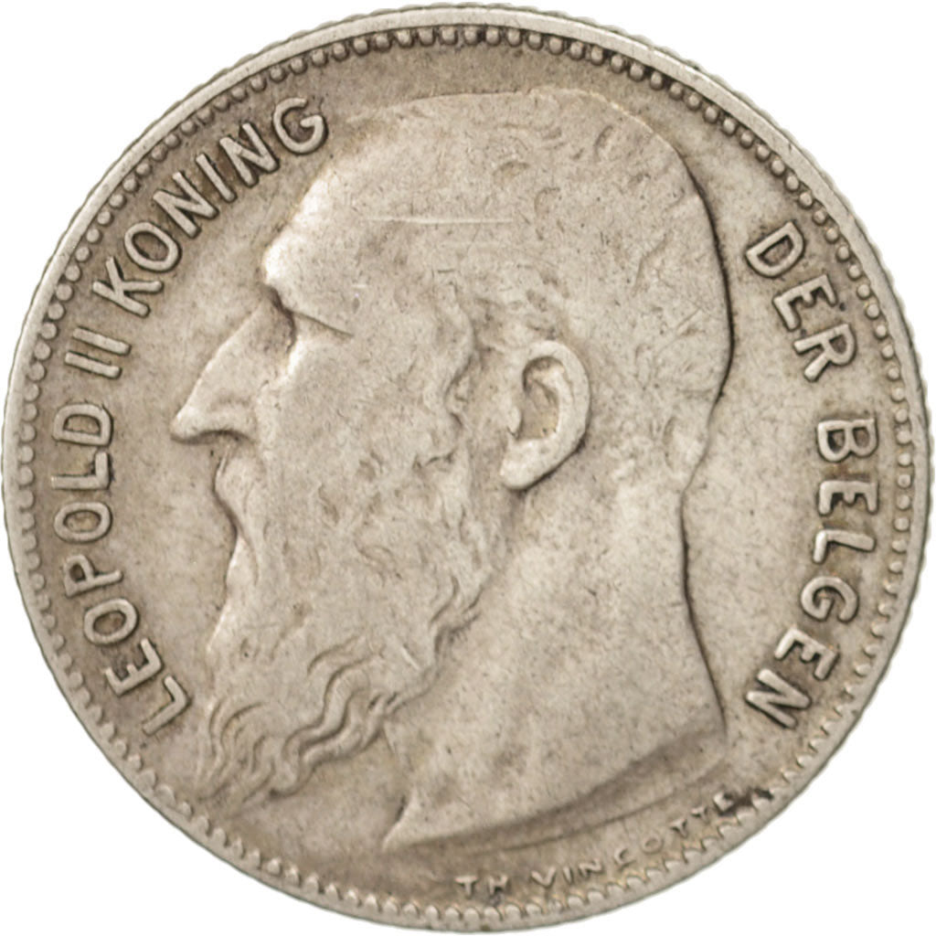 Belgium, Franc, 1909, VF(20-25), Silver, KM:57.2