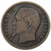 FRANCE, Napoléon III, 50 Centimes, 1854, Paris, KM #794.1, VF(30-35), Silver, G.