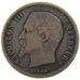 FRANCE, Napoléon III, 50 Centimes, 1854, Paris, KM #794.1, VF(30-35), Silver, G.