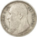 Belgium, Franc, 1909, VF(30-35), Silver, KM:56.2