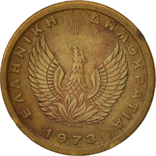 Coin, Greece, 50 Lepta, 1973, AU(50-53), Nickel-brass, KM:106