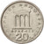 Moneda, Grecia, 20 Drachmes, 1984, MBC+, Cobre - níquel, KM:133