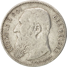 Belgium, 50 Centimes, 1907, VF(20-25), Silver, KM:60.1