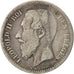 Belgium, Leopold II, Franc, 1869, VF(20-25), Silver, KM:28.1