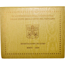 Vatican, 1 Cent to 2 Euro, 2009, BU Set, MS(65-70)