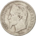 Coin, France, Napoleon III, Napoléon III, 2 Francs, 1866, Strasbourg, F(12-15)