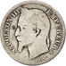 Monnaie, France, Napoleon III, Napoléon III, 2 Francs, 1866, Bordeaux, B