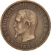 Coin, France, Napoleon III, Napoléon III, 10 Centimes, 1855, Lille, VF(20-25)