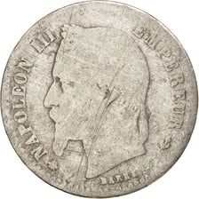 Francia, Napoleon III, Napoléon III, 50 Centimes, 1864, Paris, B, Argento, K...