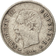 Frankreich, Napoleon III, 20 Centimes, 1856, Paris, VF(30-35), Silver, KM:778.1