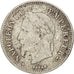 France, Napoleon III, 20 Centimes, 1866, Paris, F(12-15), Silver, KM:805.1
