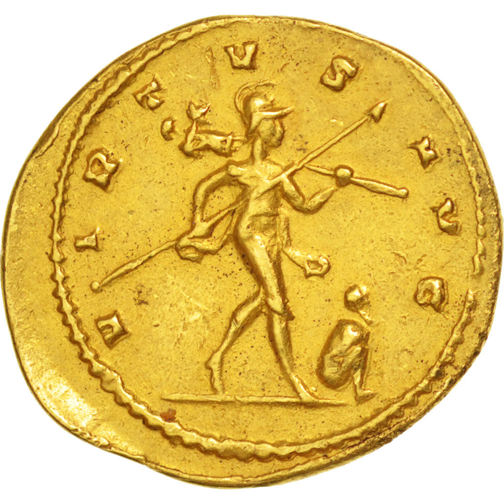 Coin, Aurelian, Aureus, Milan, AU(50-53), Gold, RIC:15