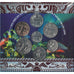 French Polynesia, Set Brilliant Uncirculated, 2002, 1 to 100 Francs, MS(65-70)