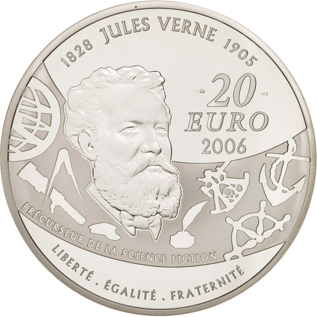Coin, France, 20 Euro, 2006, MS(65-70), Silver, KM:2067