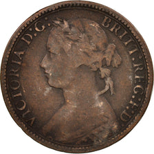 Great Britain, Victoria, Farthing, 1875, Heaton, VF(20-25), Bronze, KM:753