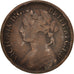 Great Britain, Victoria, Farthing, 1875, Heaton, VF(20-25), Bronze, KM:753