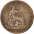 Münze, Großbritannien, Victoria, Penny, 1891, SGE, Bronze, KM:755