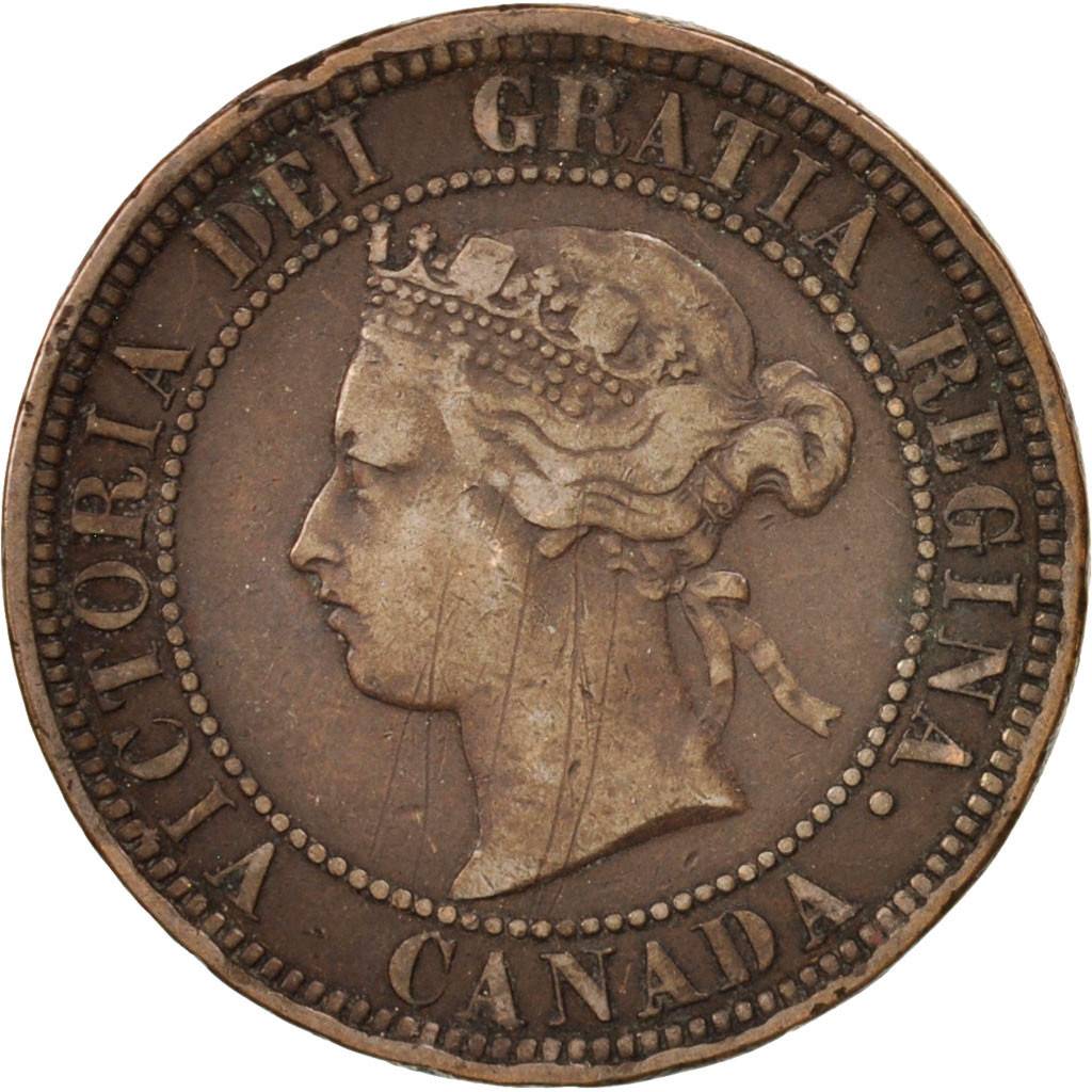 Canada, Victoria, Cent, 1876, Royal Canadian Mint, EF(40-45), Bronze, KM:7