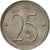 Münze, Belgien, 25 Centimes, 1974, Brussels, VZ, Copper-nickel, KM:153.1