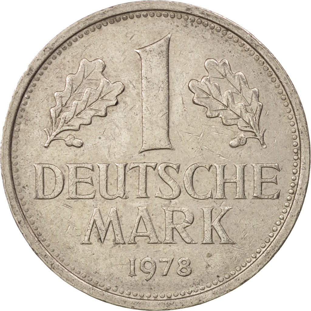 Coin, GERMANY - FEDERAL REPUBLIC, Mark, 1978, Karlsruhe, AU(50-53)