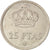 Moneta, Hiszpania, Juan Carlos I, 25 Pesetas, 1975, MS(60-62), Miedź-Nikiel