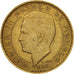Monaco, Rainier III, 10 Francs, 1950, BB+, Alluminio-bronzo, KM:130, Gadoury:...