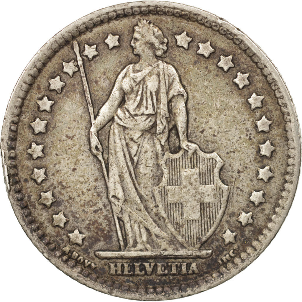 Coin, Switzerland, Franc, 1940, Bern, AU(50-53), Silver, KM:24