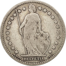 Switzerland, Franc, 1894, Paris, F(12-15), Silver, KM:24