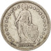 Coin, Switzerland, Franc, 1909, Bern, EF(40-45), Silver, KM:24