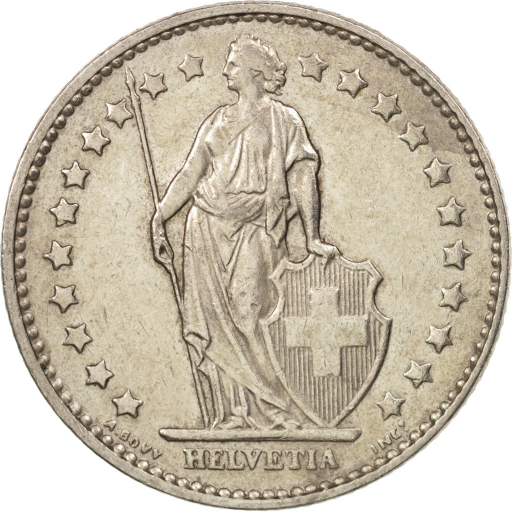 Coin, Switzerland, Franc, 1978, Bern, AU(50-53), Copper-nickel, KM:24a.1