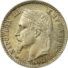France, Napoléon III, 50 Centimes, 1868, Paris, Argent, SUP+, Gadoury:417