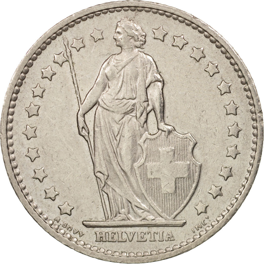 Coin, Switzerland, Franc, 1979, Bern, AU(55-58), Copper-nickel, KM:24a.1