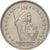 Coin, Switzerland, Franc, 1969, Bern, AU(55-58), Copper-nickel, KM:24a.1