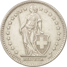 Switzerland, 2 Francs, 1961, Bern, AU(55-58), Silver, KM:21