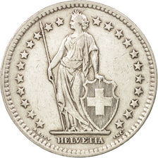 Switzerland, 2 Francs, 1944, Bern, EF(40-45), Silver, KM:21