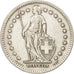Switzerland, 2 Francs, 1944, Bern, EF(40-45), Silver, KM:21