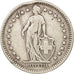 Switzerland, 2 Francs, 1906, Bern, VF(20-25), Silver, KM:21