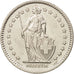 Switzerland, 2 Francs, 1982, Bern, MS(60-62), Copper-nickel, KM:21a.2