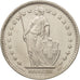 Coin, Switzerland, 2 Francs, 1969, Bern, MS(63), Copper-nickel, KM:21a.1