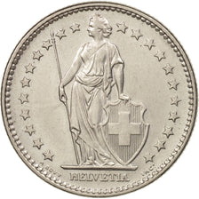 Coin, Switzerland, 2 Francs, 1972, Bern, MS(63), Copper-nickel, KM:21a.1